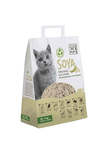 M-pets Soya Organik Naturel Kedi Kumu 10 Lt 244-42000.01