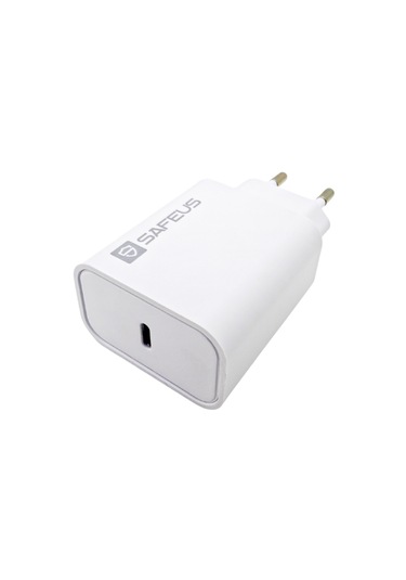 Safeus Pd 20w Akım Korumalı Type-c Hızlı Şarj Başlığı Ömür Boyu Garantili 20W Adaptör