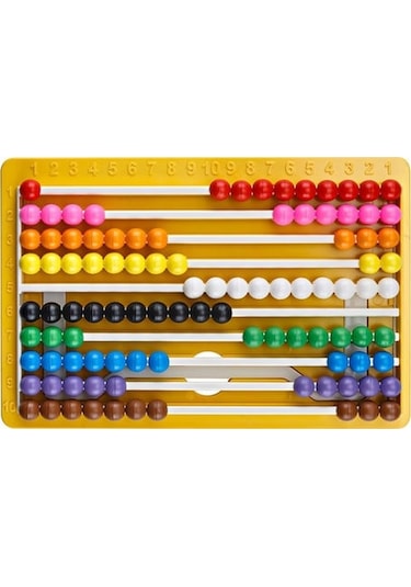Tıfıl Toys Karışık Renk 10'lu Abaküs
