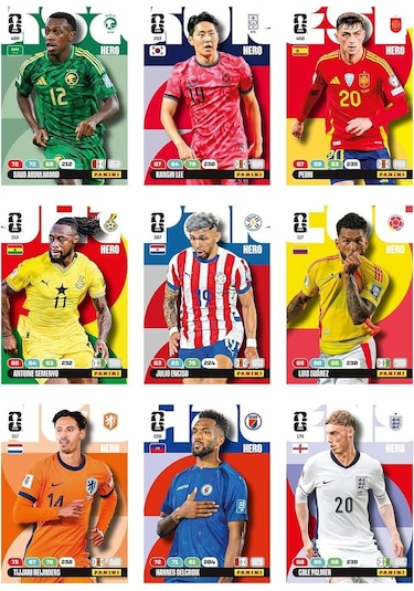 Dünya Kupası Fıfa 2026 Panini Adrenalyn Xl Upgrade Set Koleksiyon Kartı 1 Paket 50 Kart