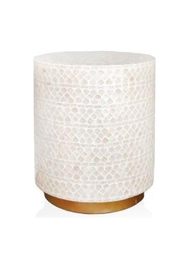 The Mia Sedef Tabure & Yan Sehpa 35x45 Cm Tlc0009