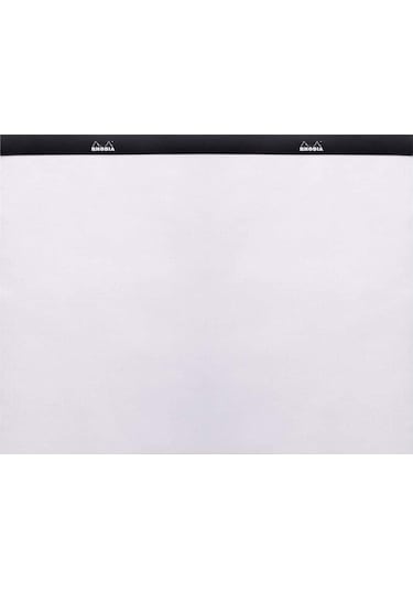 Rhodia Classic Üstten Zımbalı A3 Noktalı Defter Black RA38559