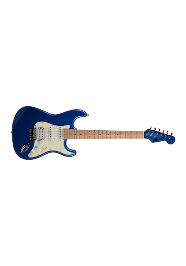 Dmx Guitars Deg100 Hss Tb Elektro Gitar Transparent Blue