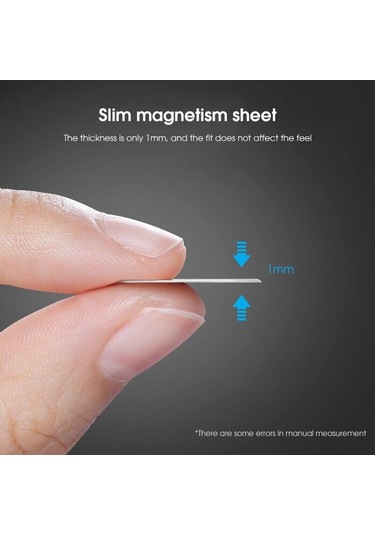 Altın Dairesel Evrensel Manyetik Telefon Araç Tutucu Metal Plaka Etiket Ultra Ince Demir Sac Alçı Güçlü Mıknatıs Standı Filmi