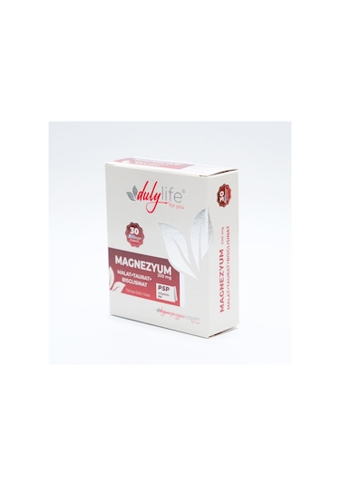 Magnezyum Malat+Taurat+Bisglisinat 30 DRcaps Kapsül
