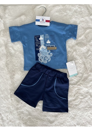 Ahtopotlu Penye İkili Takım Mavi