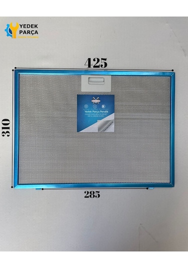 Siemens: Lc957wa41 425x310 Mm Aspiratör & Davlumbaz Tel Yağ Filtresi Model: 00671276 42,5x31 Cm