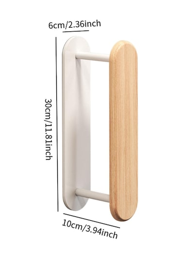 Homyl Çamaşır Makinesi Odası Için Giysi Askısı Düzenleyici Ahşap Rengi Diğer