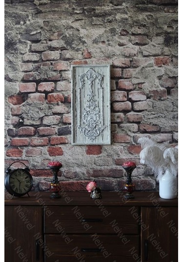 Neiwel Vintage Sui Eskitme Beyaz Tablo
