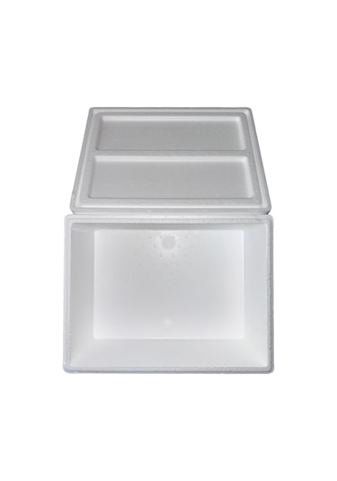 B-1 5kg Soğuk Zincir Strafor Köpük Kutu 39,5x29,8x18 - Isı Yalıtımlı, Kapaklı, Termal Gıda Taşıma