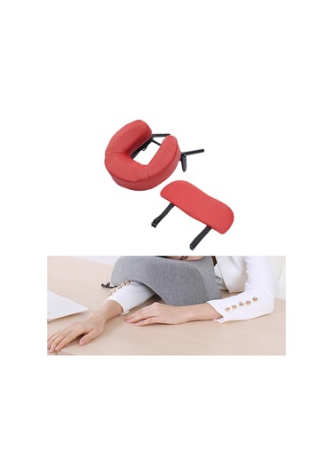 Suntek Salon Spa Ev Için Masaj Masası Yüz Beşiği Ve Kırmızı