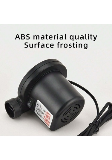 Reedark Dc12v 50w Çift Fonksiyonlu Elektrikli Hava Pompa - Şişir/boşalt, 3 Adaptör, Araç Ve Ev Kullanıma Uygun, Havlu Yatak, Havuz Oyuncakları İçin