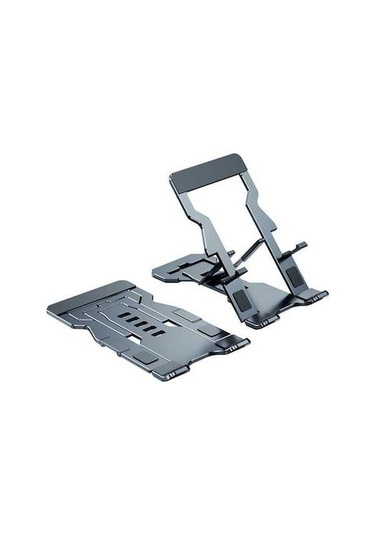 Novahub 5 Kademeli Ayarlanabilir Alüminyum Telefon & Tablet Desteği - Taşınabilir Katlanır Stand