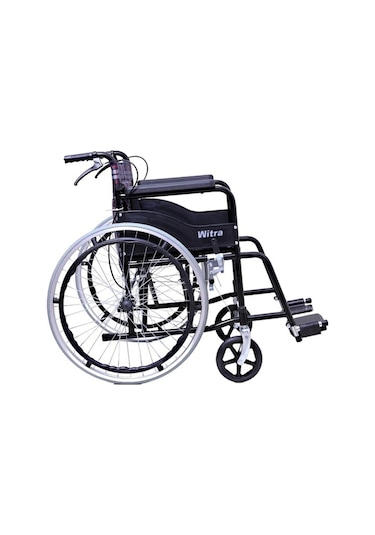 Witra Manuel Tekerlekli Sandalye Ekose Kumaş