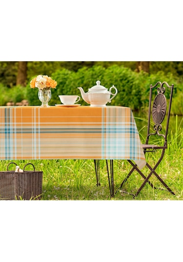 Madame Coco Farrant Pvc Masa Örtüsü Mpv-43140 X 140 Cm-sarı