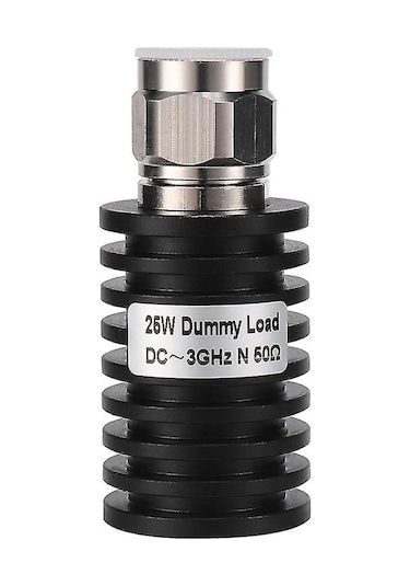 Rf Koaksiyel Konnektör N Erkek Küçük 50 Ohm Dc-3 Ghz 25 W Sahte Yük Konnektörü