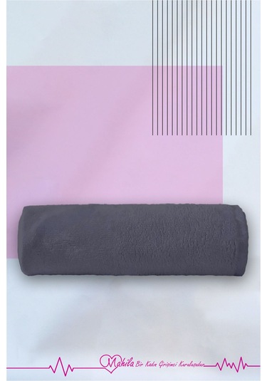 1 Adet 50x90 Mikrofiber Havlu, Premium Havlu, Spor Havlusu, Fitness Havlusu, Berber Kuaför Havlusu Gri