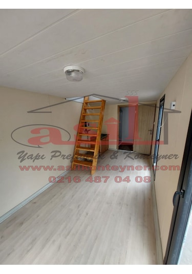 30 M² Loft Kat,balkon, V Çatı, Plaka Ve O2 Belgeli Tiny House