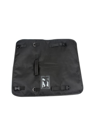 Xindoker Şef Bıçakları Taşıma Çantası - Omuz Askılı, Siyah Oxford Kumaş, 48x18 Cm Siyah