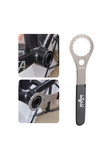 Suntek Taşınabilir Bisiklet Bb Anahtarı Evrensel Alt Bb50 Gümüş Siyah Çok Renkli