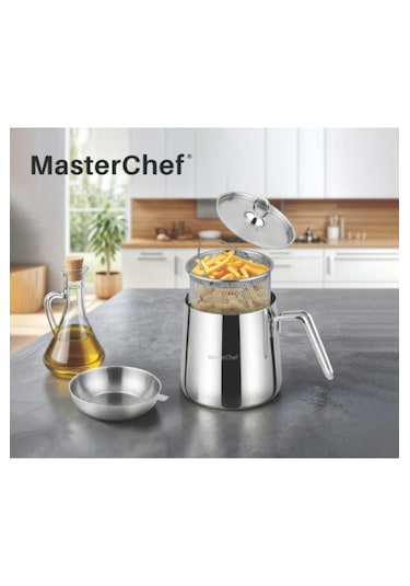 Masterchef Çelik Kızartma Potu 4pcs İnox