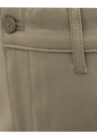 Uki Bej Comfort Fit,klasik Pantolon Bej