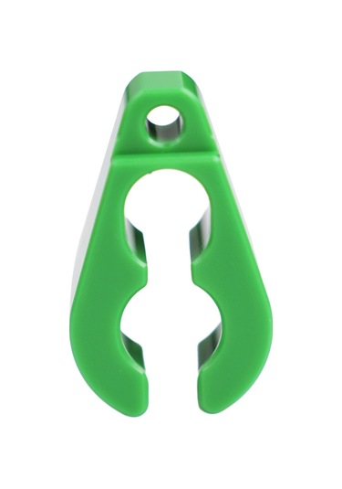 Homyl Uzun Hortum Klipsi Tutucu Hafif Şnorkelli Dalış Yeşil