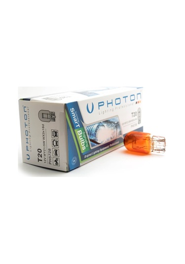 Photon T20 WY21/5W 12V Amber Ampül 10 Adet