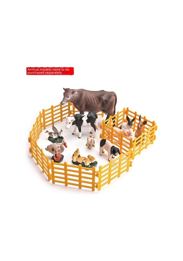 Konesam Küçük Çiftlik Hayvanları İçin Simülasyonluk Yetiştirme Kafesi, Dekoratif Sahne Aksesuarı, Eğitici Model, Dayanıklı Malzeme İle 125g