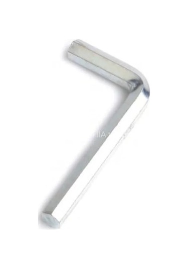 Tekli Alyan Anahtar, 12 Mm, Dayanıklı Çelik, L-tipi