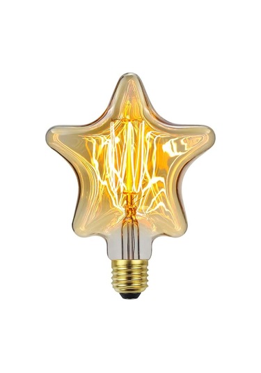 Yıldız Şekilli Ampul Vintage Antik Retro Sanat Dekoratif Ampul Düğün Yatak Odası Ev Dekorasyonu İçin Diğer