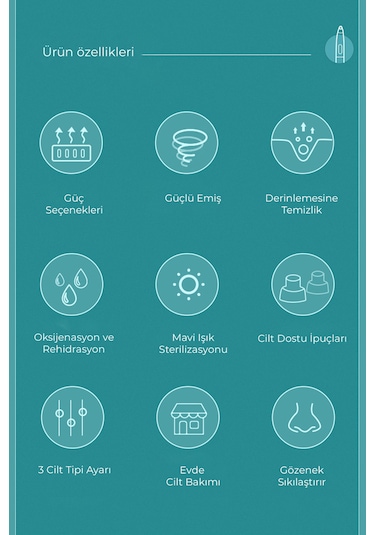 Neutron NTL-BR-06H Vakumlu Ultrasonik Siyah Nokta Temizleme Aleti