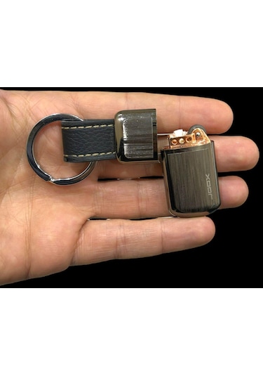 Füme Anahtarlıklı Mini Benzinli Çakmak 709750