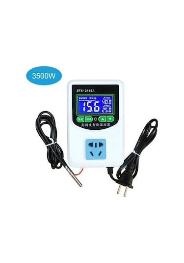Pazly Zfx-2140a 3500w Dijital Akıllı Sıcaklık Kontrol Cihazı Yüksek Beyaz