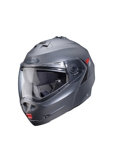 Caberg Duke X Gun Çene Açılır Kask Mat Gri + Pinlock