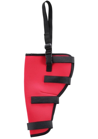 Homyl Köpek Yardımcı Kemer Sağ-arka-bacak-kırmızı-l