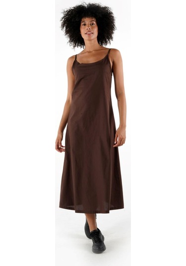 Alexandergardı İnce Askılı Midi Boy Elbise B24-005206 001