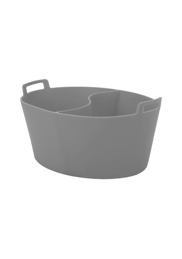 Yavaş Pişirici Astarı Gıda Sınıfı Silikon Sızdırmaz Yeniden Kullanılabilir Isıya Dayanıklı Tencere Bölücü Astarı Gri Diğer