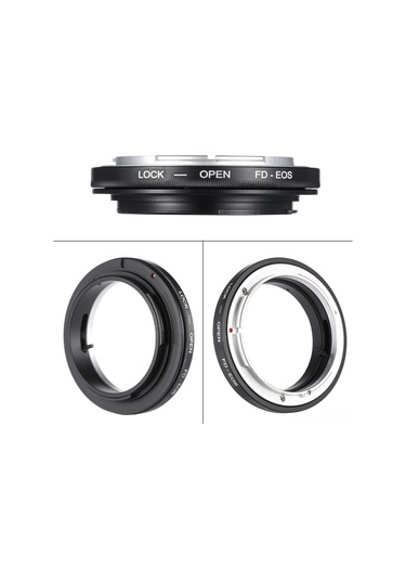 Youtek Canon Fd-eos Makro Çekim İçin Yüksek Kaliteli Metal Adaptör Halkası