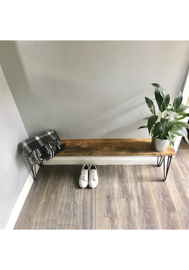 Balkon Sandalyesi Bahçe Bankı Ahşap Bank Ahşap