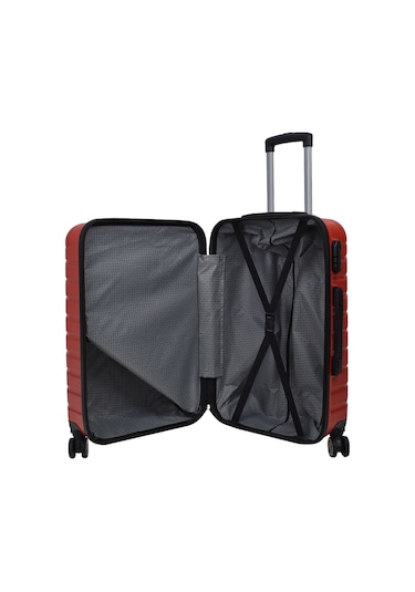 Elatae Orta Boy Valiz Kırmızı Pro Abs 1001 Kırmızı