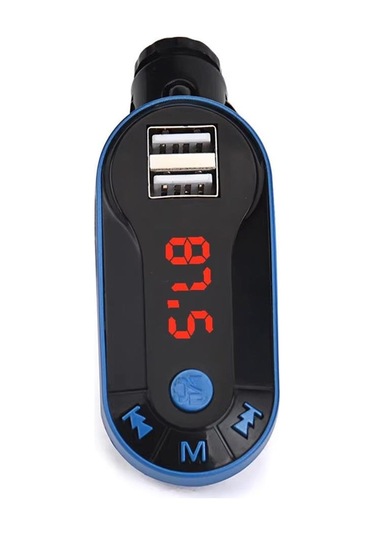 Hello Usb-sd-bluetooth-mp3 Destekli 12-24 Volt Ekranlı Hafızasız Fm Transmitter Hl-19682