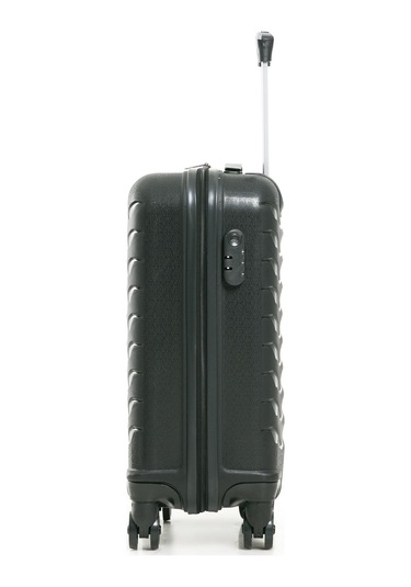 Yefa Pp Polipropilen Kırılmaz Kabin Küçük Boy Valiz Siyah