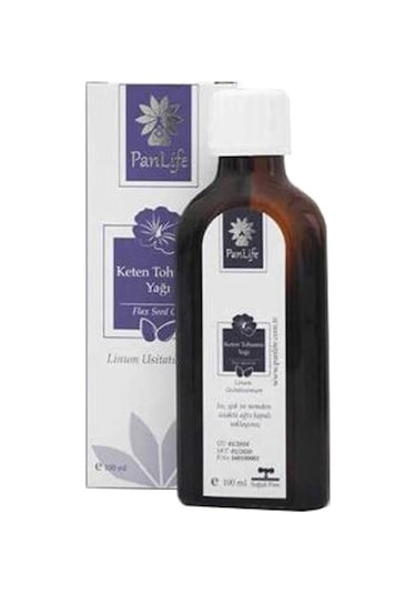 Panlife Keten Tohumu Yağı 100 ML