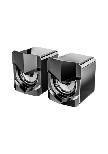 Springsun Sada D-158 Mini Masaüstü Bilgisayar Hoparlörü Süper Bas Subwoofer 3.5mm Kablolu Müzik Çala