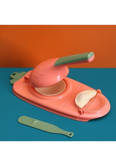 Yeşil Ergonomik Saplı Hamur Pres Makinesi Pratik Basit Kullanım Dıy Cilt Artefakt Yapıcı Yeşil