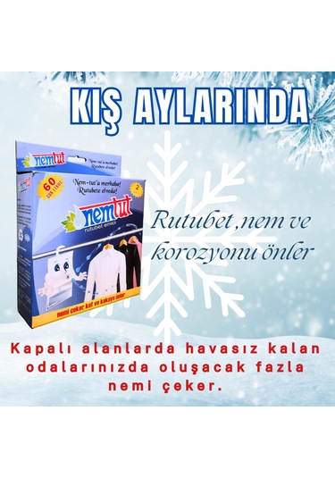 Rutubet Giderici Nem Emici Koku Küf Ve Korozyon Önleyici 3 Kutu 6