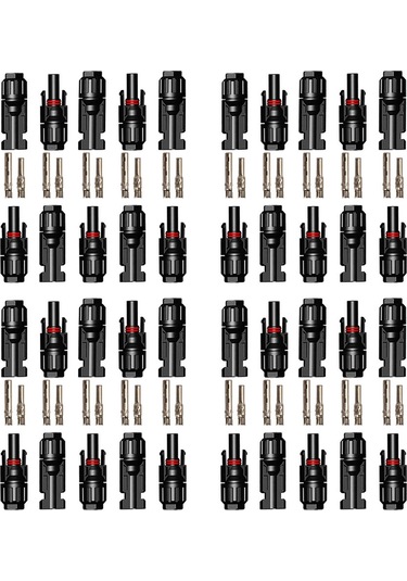 100 Set Mc4 Solar Bağlantı Konnektörü