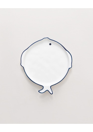 Madame Coco Marine 22 Cm Tabak Taba0000000119 Tabak-mavi/beyaz