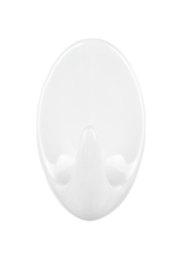 Permanent Askı Plastik Büyük Oval Beyaz 2 Adet X 3 Paket Toplam 6 Askı Diğer